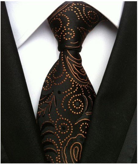 Men S Tie 8cm Business Gentleman British Formal Wear - Yahko Merchandise