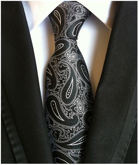 Men S Tie 8cm Business Gentleman British Formal Wear - Yahko Merchandise
