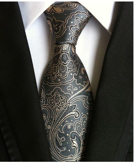 Men S Tie 8cm Business Gentleman British Formal Wear - Yahko Merchandise