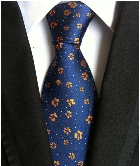 Men S Tie 8cm Business Gentleman British Formal Wear - Yahko Merchandise