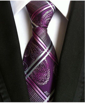 Men S Tie 8cm Business Gentleman British Formal Wear - Yahko Merchandise