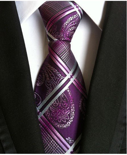 Men S Tie 8cm Business Gentleman British Formal Wear - Yahko Merchandise