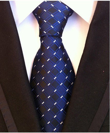 Men S Tie 8cm Business Gentleman British Formal Wear - Yahko Merchandise
