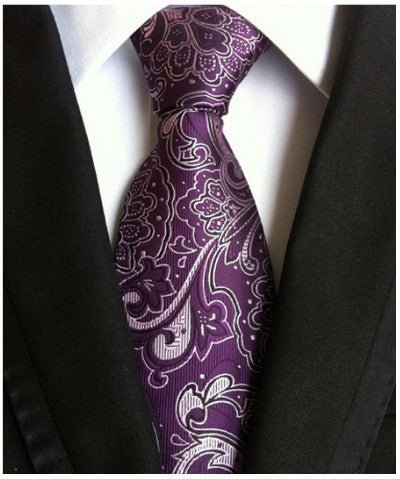 Men S Tie 8cm Business Gentleman British Formal Wear - Yahko Merchandise