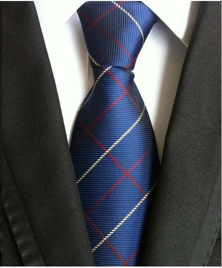 Men S Tie 8cm Business Gentleman British Formal Wear - Yahko Merchandise