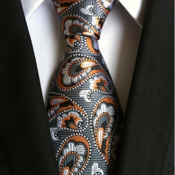 Men S Tie 8cm Business Gentleman British Formal Wear - Yahko Merchandise