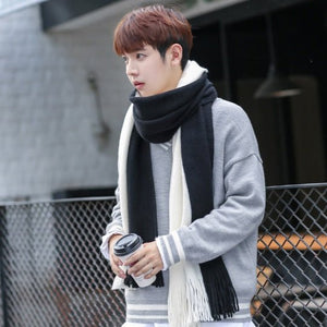 Men Scarves Can Match Colors Fashion - Yahko Merchandise