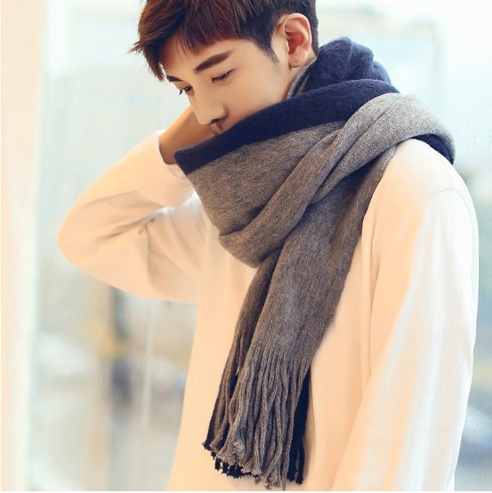 Men Scarves Can Match Colors Fashion - Yahko Merchandise