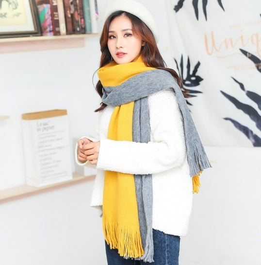 Men Scarves Can Match Colors Fashion - Yahko Merchandise
