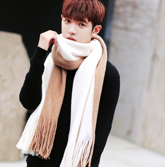 Men Scarves Can Match Colors Fashion - Yahko Merchandise