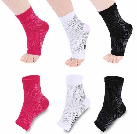 Men Women Anti Fatigue Compression Foot Sleeve Foot Ankle Compression Socks - Yahko Merchandise