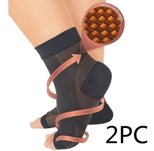 Men Women Anti Fatigue Compression Foot Sleeve Foot Ankle Compression Socks - Yahko Merchandise