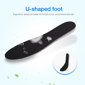 Men Women Invisible Height Increase Insoles Heel Lift Taller Shoe - Yahko Merchandise