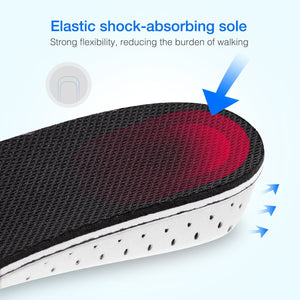 Men Women Invisible Height Increase Insoles Heel Lift Taller Shoe - Yahko Merchandise