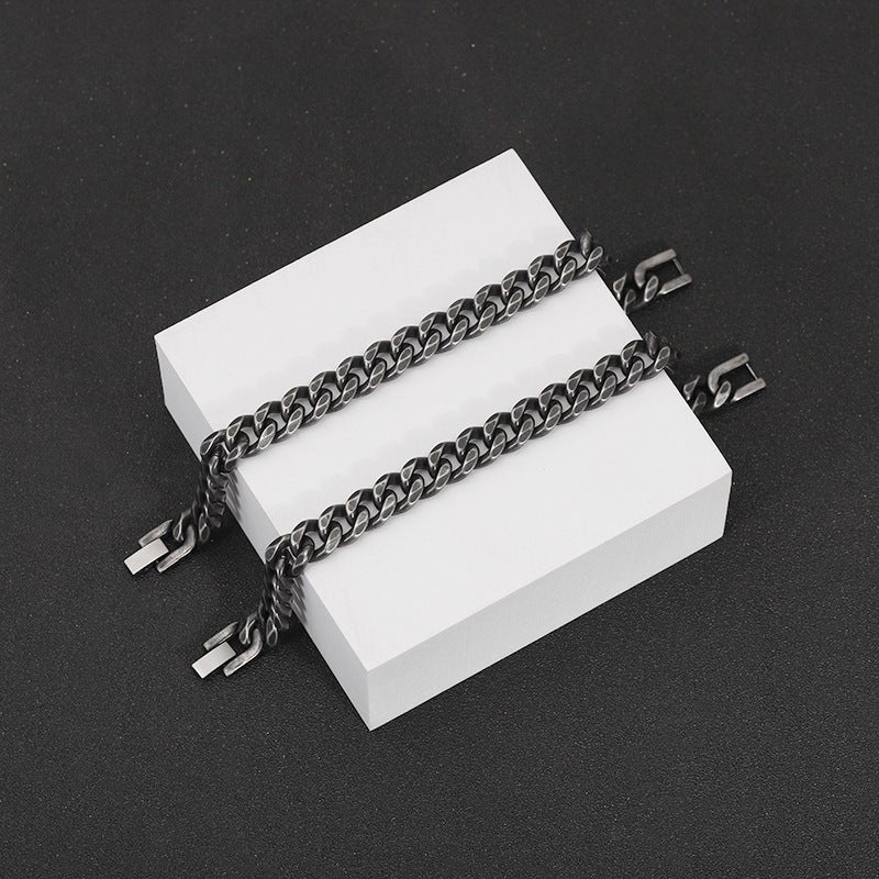 Men's And Women's Fashionable Minimalist Stainless Steel Bracelet - Yahko Merchandise