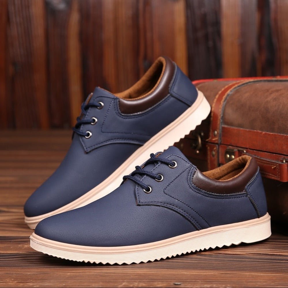 Mens Casual Flat Oxford Sneakers - Yahko Merchandise