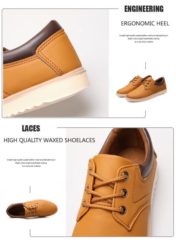 Mens Casual Flat Oxford Sneakers - Yahko Merchandise