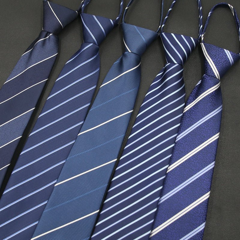 Men's Formal Wear Business Zipper Tie - free - Yahko Merchandise