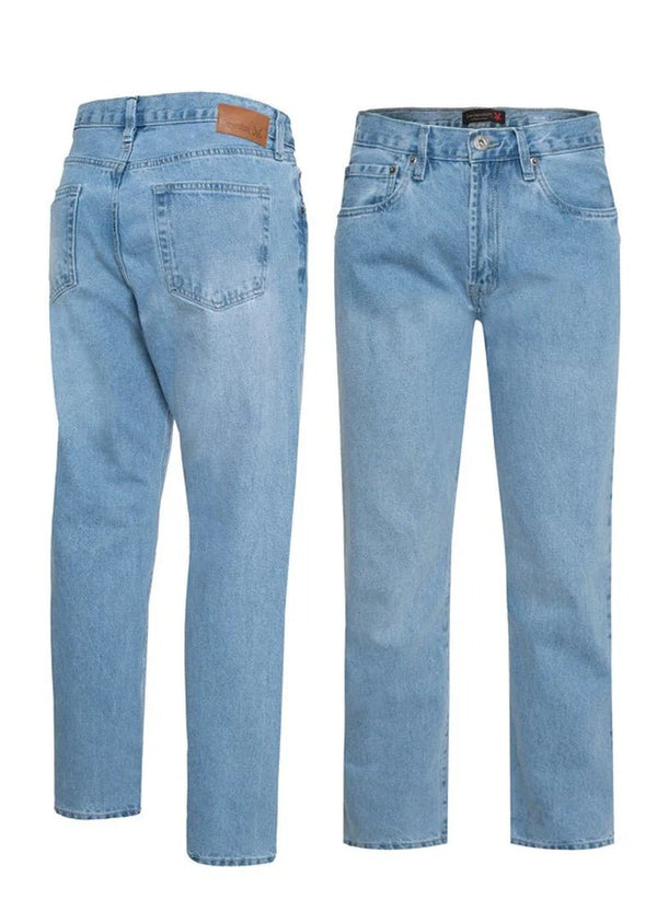 Men'S Straight Leg Denim Jeans - Yahko Merchandise