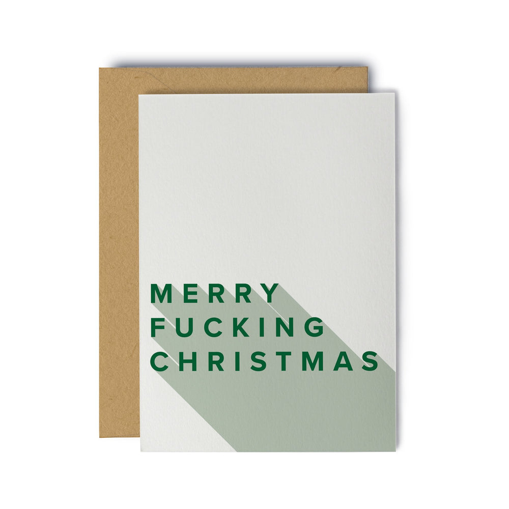 Merry Fucking Christmas Holiday Card - Yahko Merchandise