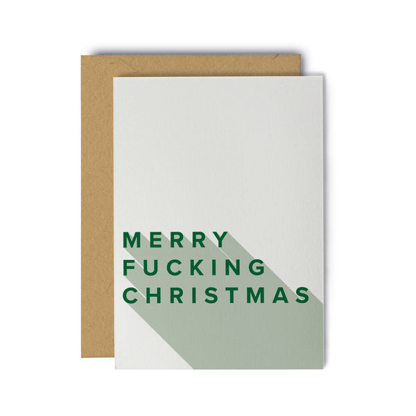 Merry Fucking Christmas Holiday Card - Yahko Merchandise