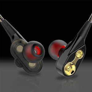Metal In - ear Wire - controlled Music Small Headphones - Yahko Merchandise