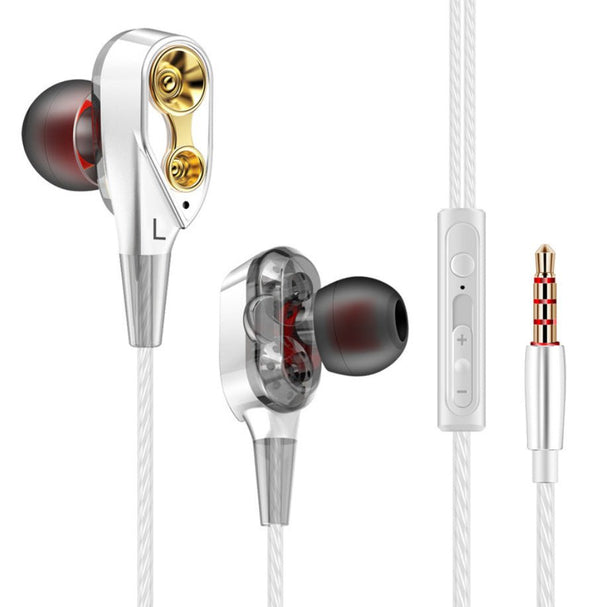 Metal In - ear Wire - controlled Music Small Headphones - Yahko Merchandise
