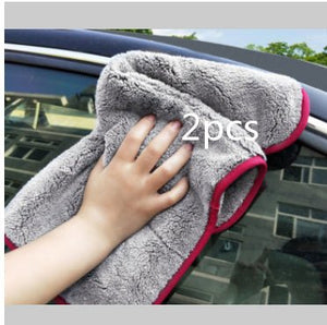 Microfiber Car Wash Towel Absorbent Car Supplies Cleaning Cloth - Yahko Merchandise