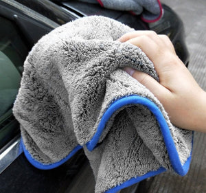 Microfiber Car Wash Towel Absorbent Car Supplies Cleaning Cloth - Yahko Merchandise