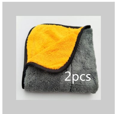 Microfiber Car Wash Towel Absorbent Car Supplies Cleaning Cloth - Yahko Merchandise