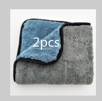 Microfiber Car Wash Towel Absorbent Car Supplies Cleaning Cloth - Yahko Merchandise