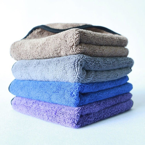 Microfiber Car Wash Towel Absorbent Car Supplies Cleaning Cloth - Yahko Merchandise