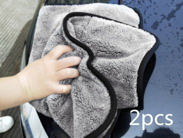 Microfiber Car Wash Towel Absorbent Car Supplies Cleaning Cloth - Yahko Merchandise