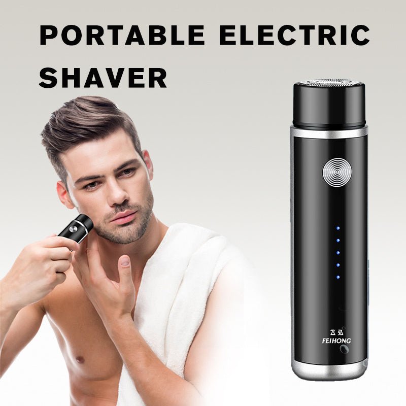 Mini Electric Shaver Portable Car Rechargeable Shaver - Yahko Merchandise