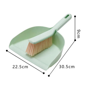 Mini Plastic Dustpan and Brush Set for Home Use - Yahko Merchandise