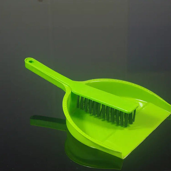 Mini Plastic Dustpan and Brush Set for Home Use - Yahko Merchandise