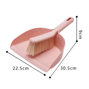 Mini Plastic Dustpan and Brush Set for Home Use - Yahko Merchandise