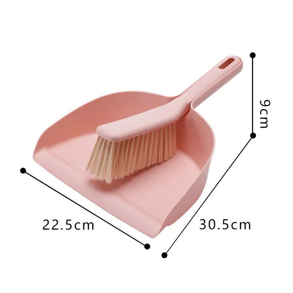Mini Plastic Dustpan and Brush Set for Home Use - Yahko Merchandise