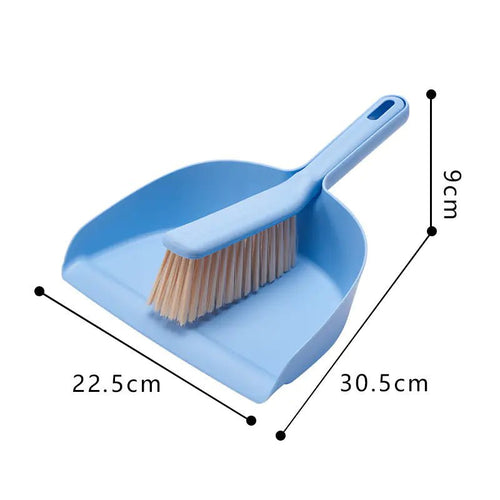 Mini Plastic Dustpan and Brush Set for Home Use - Yahko Merchandise