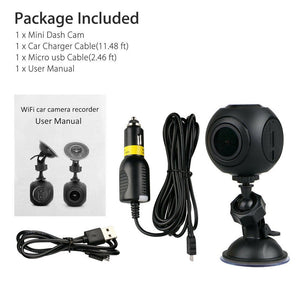 Mini WiFi Car Dash Cam FHD 1080P GPS Camera Dashboard W/ G - Sensor Night Vision - Yahko Merchandise