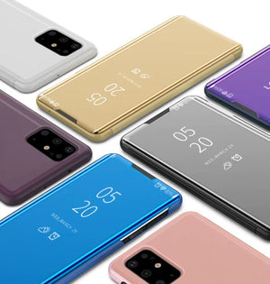 Mirror Leather Case for Phone Protection Cover - Yahko Merchandise