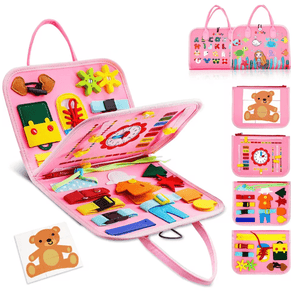 Montessori Toddler Busy Board,Autism Sensory Toys Educational Activity - Yahko Merchandise