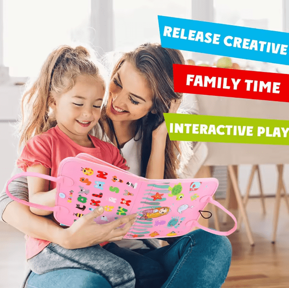 Montessori Toddler Busy Board,Autism Sensory Toys Educational Activity - Yahko Merchandise