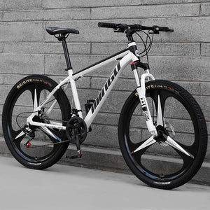 Mountain Bike Bicycle 24 26 Inch Disc Brake Shock Absorption Bicycle Men's And Women's Variable Speed Bicycle - Yahko Merchandise