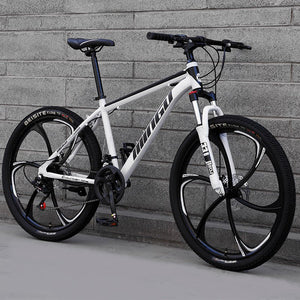 Mountain Bike Bicycle 24 26 Inch Disc Brake Shock Absorption Bicycle Men's And Women's Variable Speed Bicycle - Yahko Merchandise