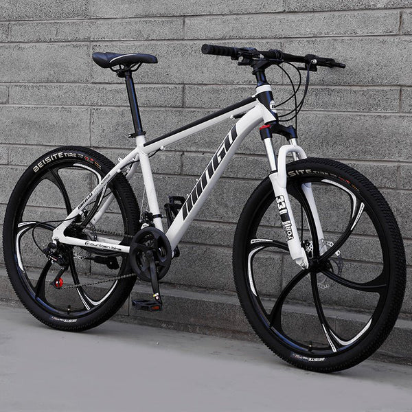 Mountain Bike Bicycle 24 26 Inch Disc Brake Shock Absorption Bicycle Men's And Women's Variable Speed Bicycle - Yahko Merchandise