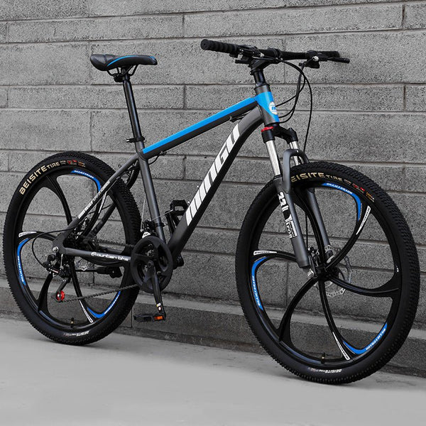 Mountain Bike Bicycle 24 26 Inch Disc Brake Shock Absorption Bicycle Men's And Women's Variable Speed Bicycle - Yahko Merchandise