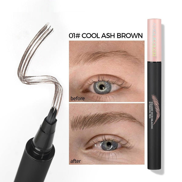 Multi - fork Liquid Eyebrow Pencil Wild Eyebrow Waterproof And Sweat - proof - Yahko Merchandise