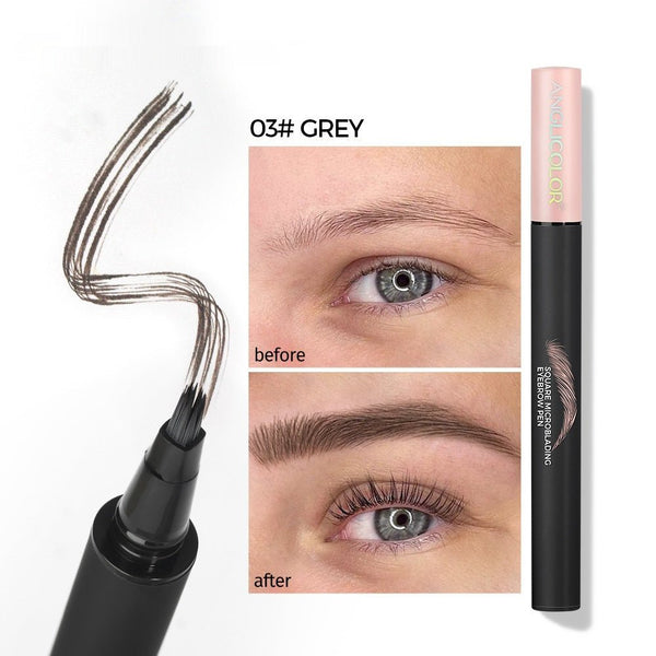Multi - fork Liquid Eyebrow Pencil Wild Eyebrow Waterproof And Sweat - proof - Yahko Merchandise