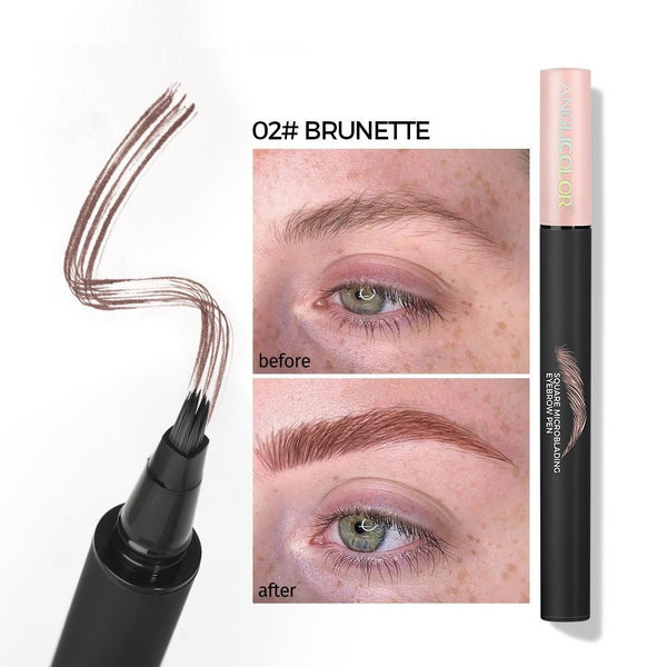 Multi - fork Liquid Eyebrow Pencil Wild Eyebrow Waterproof And Sweat - proof - Yahko Merchandise